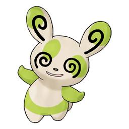 Spinda shiny artwork