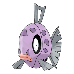 Feebas shiny artwork