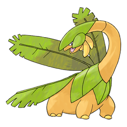 Tropius shiny artwork