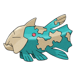 Relicanth shiny artwork