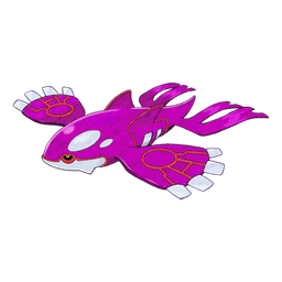 Kyogre shiny artwork