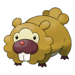 Bidoof shiny artwork