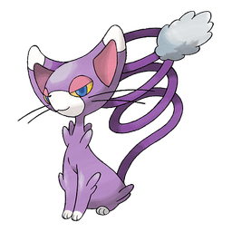 Glameow shiny artwork