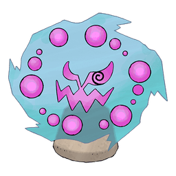 Spiritomb shiny artwork