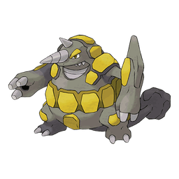 Rhyperior shiny artwork