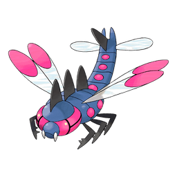 Yanmega shiny artwork
