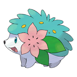 Land Shaymin shiny artwork