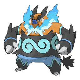 Emboar shiny artwork