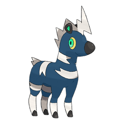 Blitzle shiny artwork