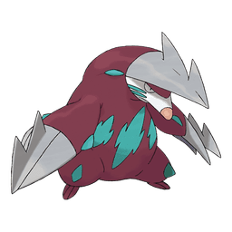 Excadrill shiny artwork