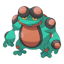 Seismitoad shiny artwork