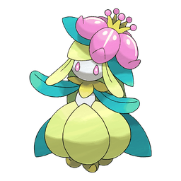 Lilligant shiny artwork