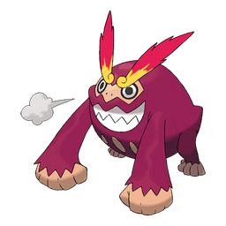 Standard Darmanitan shiny artwork