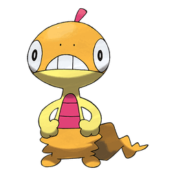 Scraggy shiny artwork