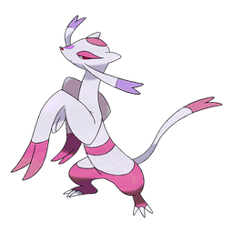 Mienshao shiny artwork