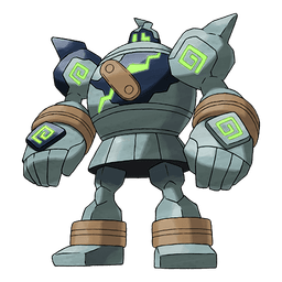 Golurk shiny artwork