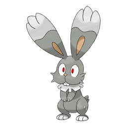 Bunnelby shiny artwork