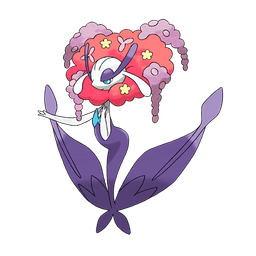 Red Florges shiny artwork