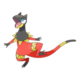 Heliolisk shiny artwork