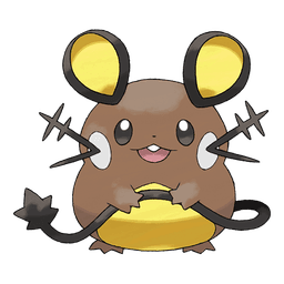 Dedenne shiny artwork