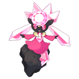 Diancie shiny artwork