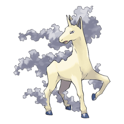Rapidash shiny artwork