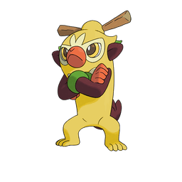 Thwackey shiny artwork