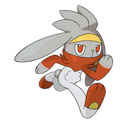 Raboot shiny artwork