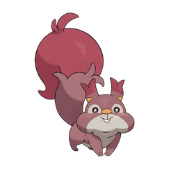 Skwovet shiny artwork