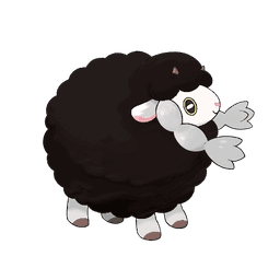 Wooloo shiny artwork