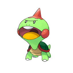 Chewtle shiny artwork