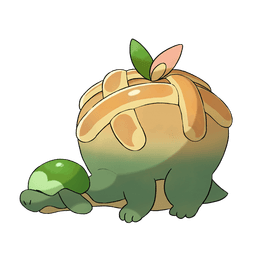 Appletun shiny artwork