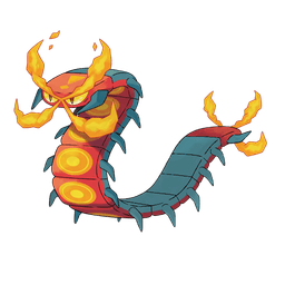 Centiskorch shiny artwork