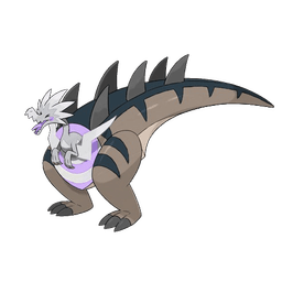 Dracozolt shiny artwork