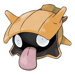 Shellder shiny artwork