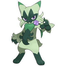 Floragato shiny artwork