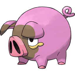 Lechonk shiny artwork