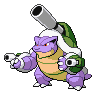 Mega Blastoise front shiny sprites