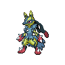 Mega Lucario front shiny sprites
