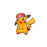 Alola Cap Pikachu front shiny sprites