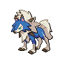 Dusk Lycanroc front shiny sprites