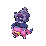Galarian Slowking front shiny sprites