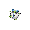 Galarian Darumaka front shiny sprites
