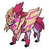 Crowned Zamazenta front shiny sprites