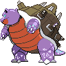 Gigantamax Blastoise front shiny sprites