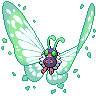 Gigantamax Butterfree front shiny sprites