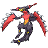 Mega Garchomp Z front shiny sprites