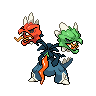 Mega Scovillain front shiny sprites
