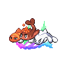 Mega Curly Tatsugiri front shiny sprites