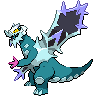Mega Baxcalibur front shiny sprites